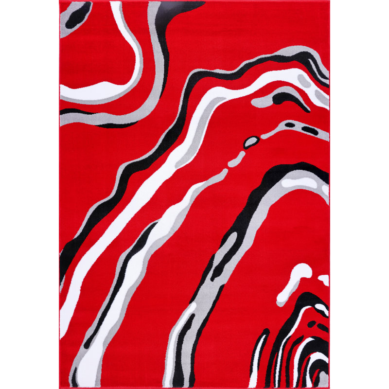 Linnea Abstract Indoor Rug, Rectangle 7'10" x 10'5"