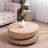 Round Wood Coffee Table