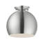 Plafonnier semi-encastré 1 lumière 10 po Fez-1733132838