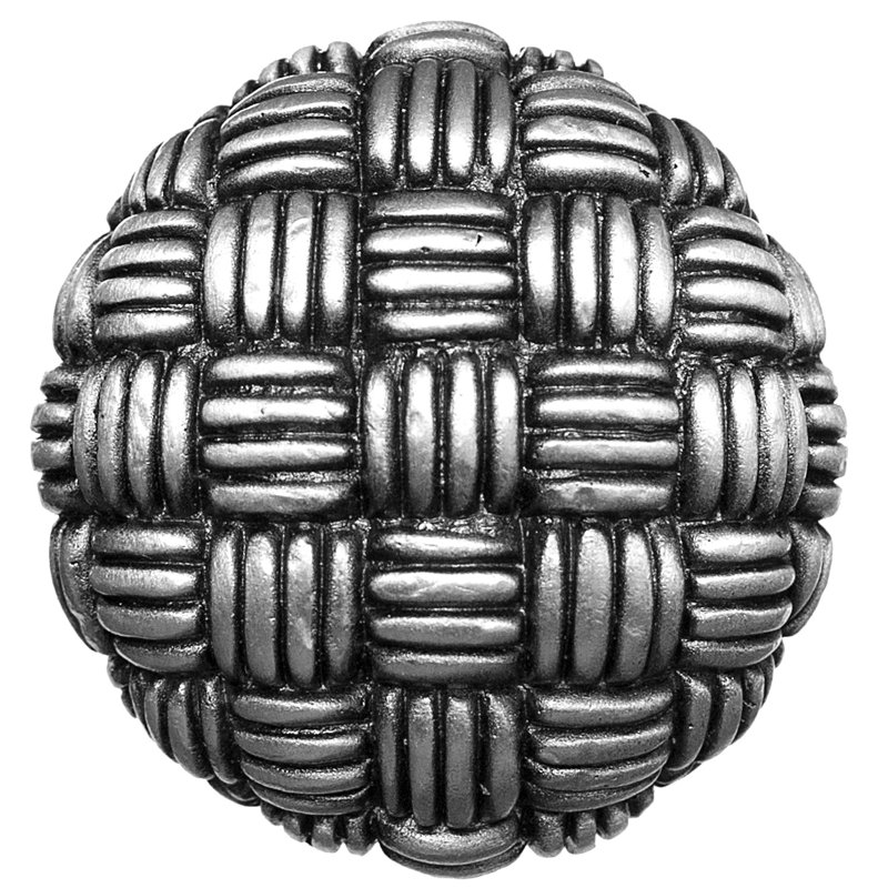 Mushroom Knob, Pewter
