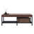 Eleonore 55.5'' Wide Leather Upholstered Bench with Storage Box