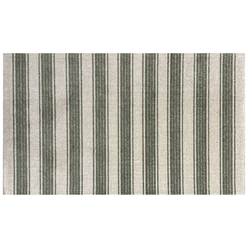 Tapis de sol Cottage Cottage, Vert, brun clair, L 47 po x L 28 po