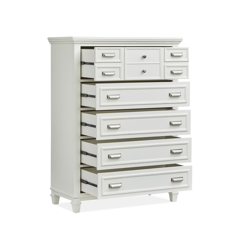 Commode blanche, Blanc