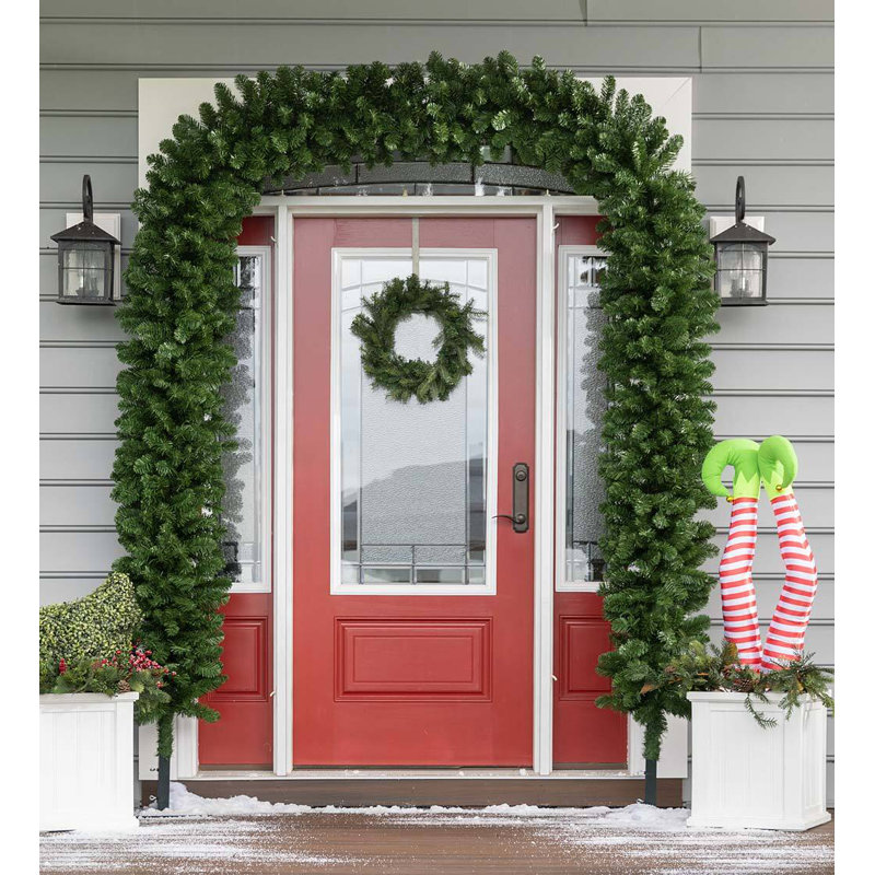 90'' in. Faux Pine Garland