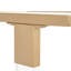 Table en acrylique, plateau en verre doré, design moderne en forme de C, extrémité facile à assembler