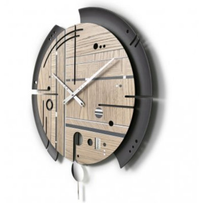 Carron Wood Wall Clock