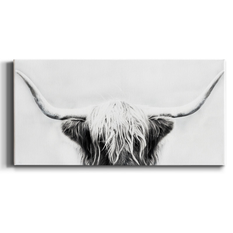 " Longhorn ", 16" H x 8" W x 1" D