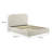 Keynote Upholstered Fabric Curved Platform Bed-101181372-101181375