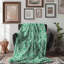 Green Structure - 1 Piece Premium Sherpa Blanket 0174-100085411