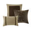 7 Piece Faux Suede Bedroom Full - Size Bedding Comforter Suede, Embroidery Accents