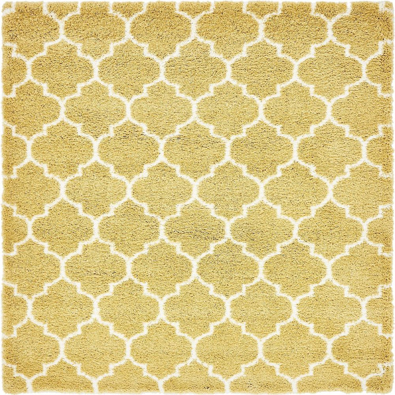 Abdirizak Geometric Indoor Rug, Square 8'