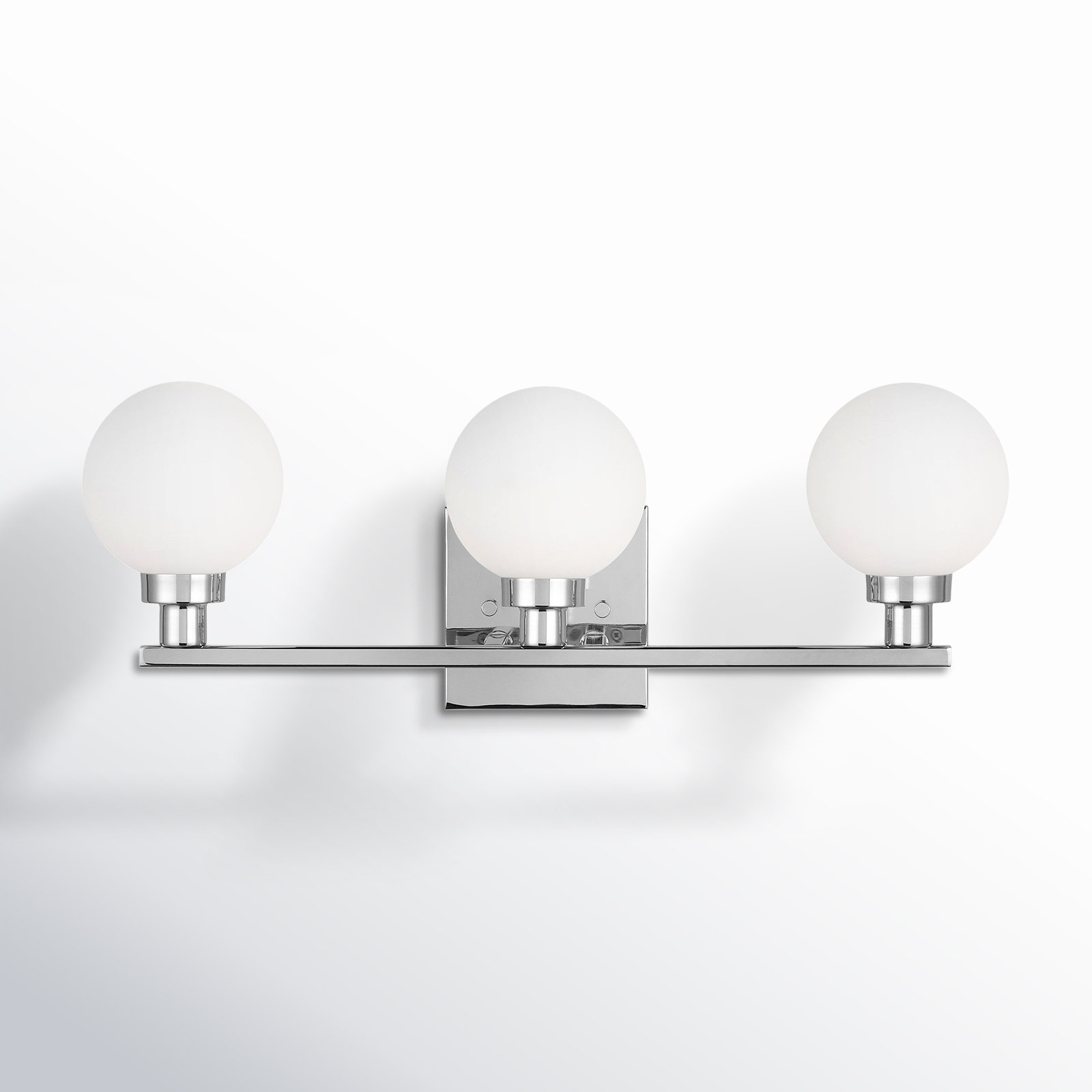Janne 3 Light Dimmable Vanity Light, Chrome