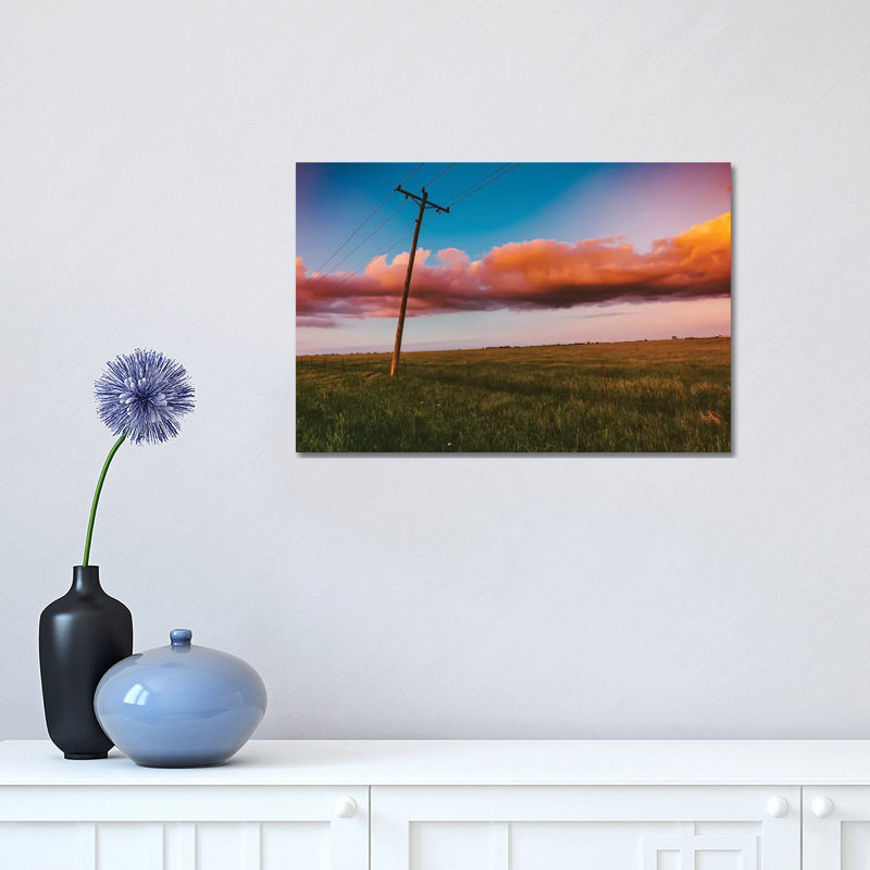 Cotton Candy Skies 1 Piece Wall Art on Canvas, 30.48cm H x 45.72cm W x 1.91cm D, Wrapped Canvas
