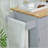 Kitchen Island Cart Rolling Trolley Cart With Drawer, Storage Cabinet & Towel Rack