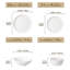 Porcelain China Dinnerware Set 16 Piece - Service for 4-696409513