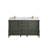 Aberdeen 60'' Double Bathroom Vanity with Top-74804031