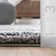 Panitz Hand Tufted Multi Striped Shaggy Gray/Brown Area Rug