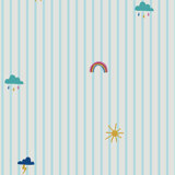 Children's Joules Striped Wallpaper Double Roll