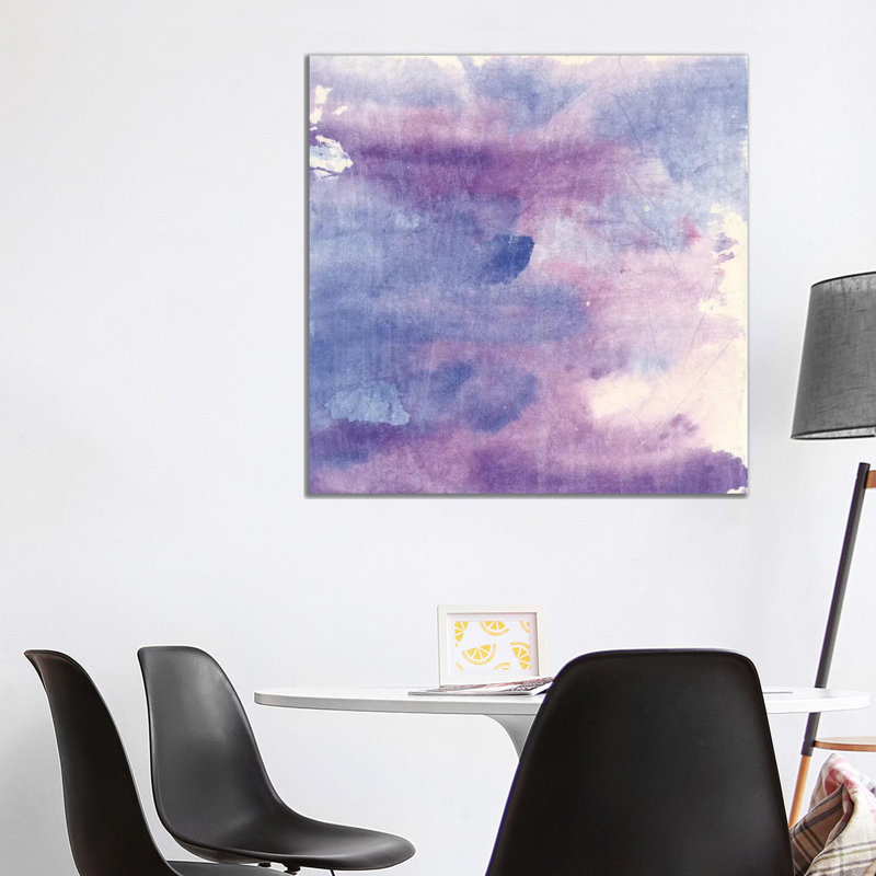 Purple Haze II by Chris Paschke - Wrapped Canvas Painting, 93.98 cm H x 93.98 cm W x 3.175 cm D