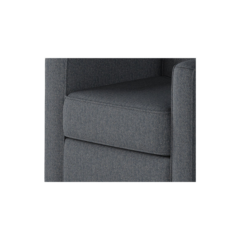 Fauteuil oscillant pivotant Balina Bindi, Truth or Dare - marine, H 38 po x l 35 po x P 36 po  