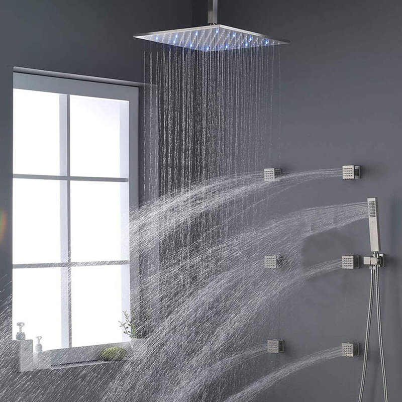 Thermostatic All-In-One Kit with Rough in-Valve