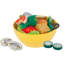 Ensemble 52 pièces de jeu de salade Slice and Toss