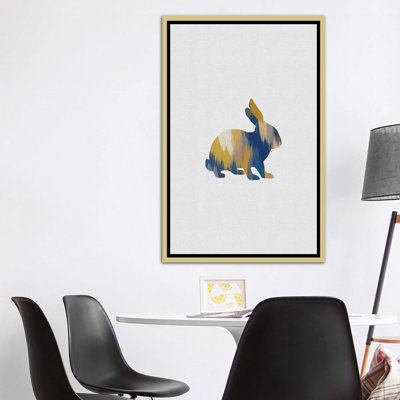 " Rabbit Blue & Yellow "