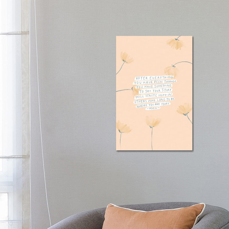After Everything That Happened by Morgan Harper Nichols - Wrapped Canvas Print, 66.04 cm H x 45.72 cm W x 1.91 cm D