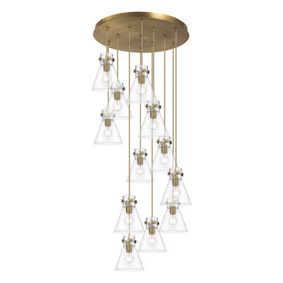 Luminaire suspendu 12 lumières Amrith
