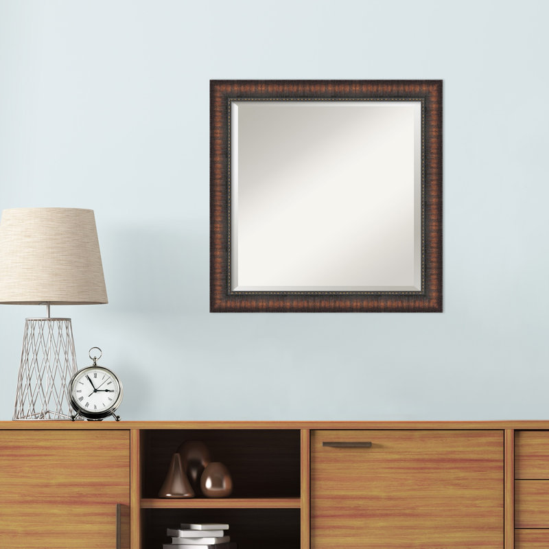 Miroir mural rectangulaire Caleb, H 24 po x l 24 po