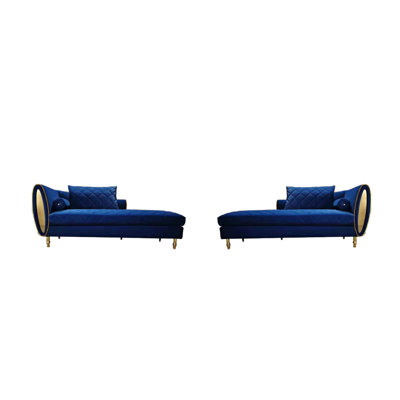 Chaise longue rembourrée Dhimitra