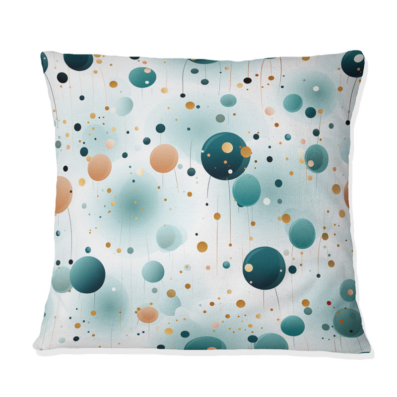 Mystic Enchantment Polka Dots Motif - Coussin, H 18 po x l 18 po