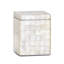 Capiz Blanc Canister