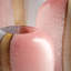 Vase de table en verre 15 po Astra Rose / Lavande / Crème