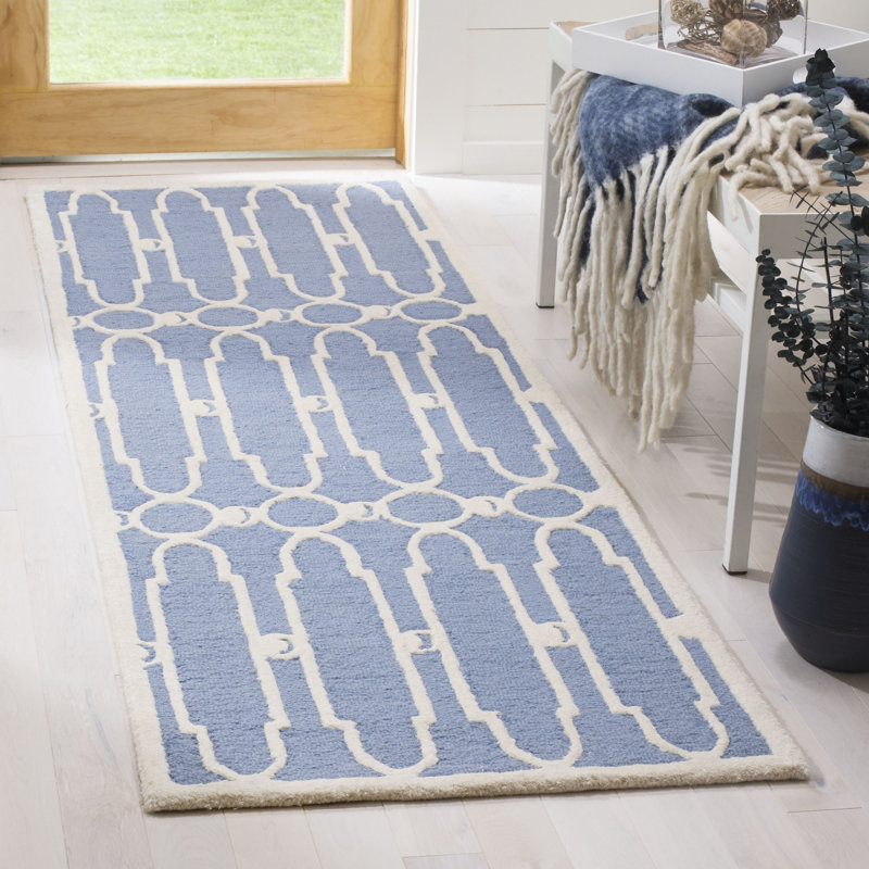 Zandbergen Hand Tufted Wool Geometric Rug