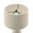Gia Handwoven Cotton Thread Striped Or Plain Table Lamp