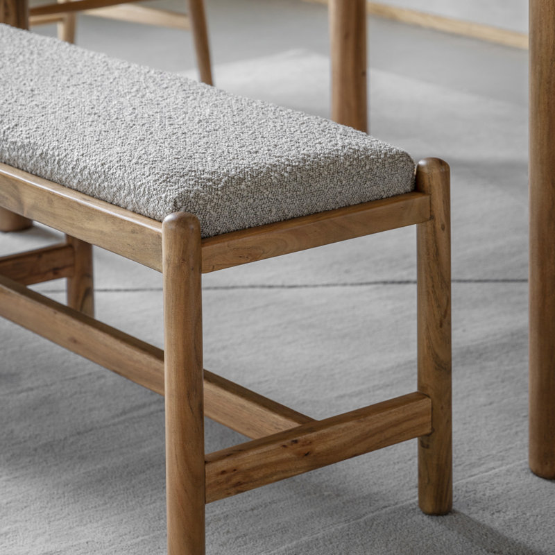 Anyliah Polyester Upholstered Bench