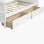 Lit de jour en bois avec 2 tiroirs, canapé-lit pour le salon de la chambre à coucher, aucun sommier nécessaire-383394929