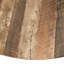 Brigman Round Solid Wood Top Metal Base Dining Table