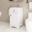20 In. Bathroom Vanity With Ceramic Sink-8735771