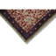 Tapis unique brun, rouge et beige de 7 pi 8 po x 9 pi 11 po