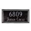 Verona 2-Line Wall Address Plaque-692830538