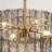 24" 8-Light Dimmable Drum Chandelier