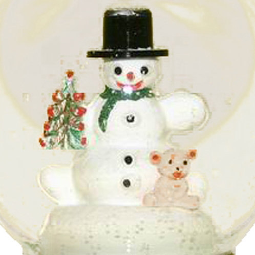 Christmas Bear Snow Globe