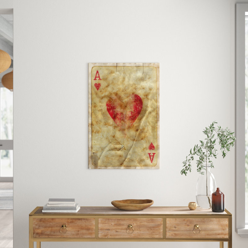 « ace of hecanvas arts », impression sur toile, H 36 po x l 24 po x P 1,5 po