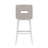 Villeneuve Wood Upholstered Key Back Adjustable Swivel Stool-1758003208