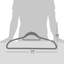Velvet Non-Slip Standard Hanger for Dress/Shirt/Sweater