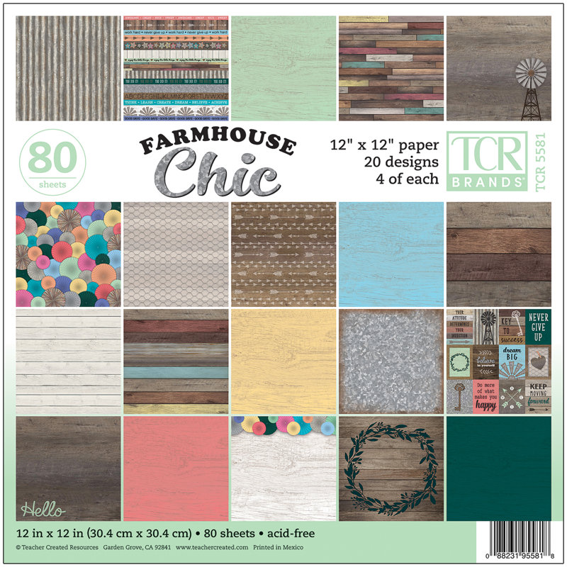Papier de projet Farmhouse Chic