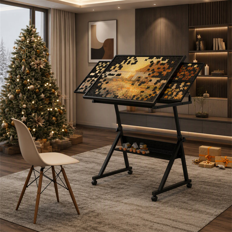 Adjustable Height Drafting Table