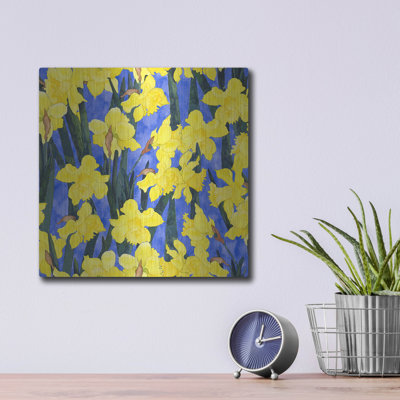 " Fertile Rising Pattern - Daffodils " by Carissa Luminess